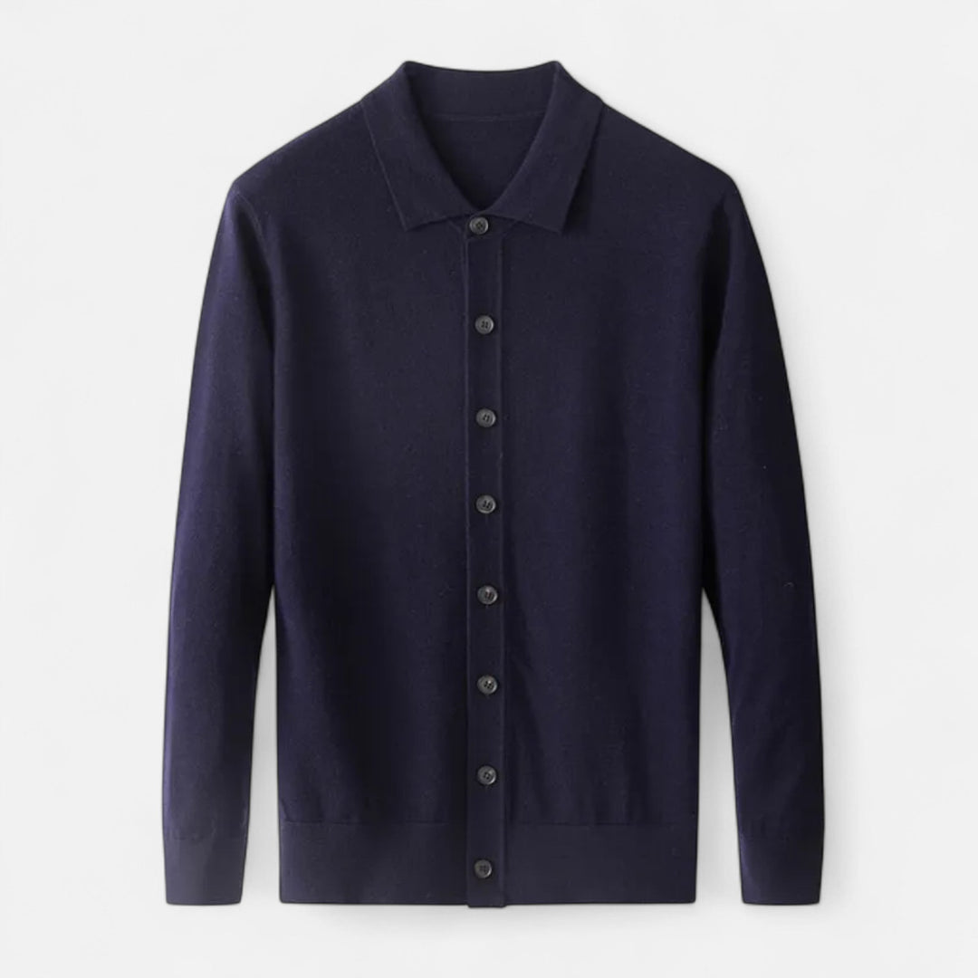 Cardigan Homme Laine Boutonné