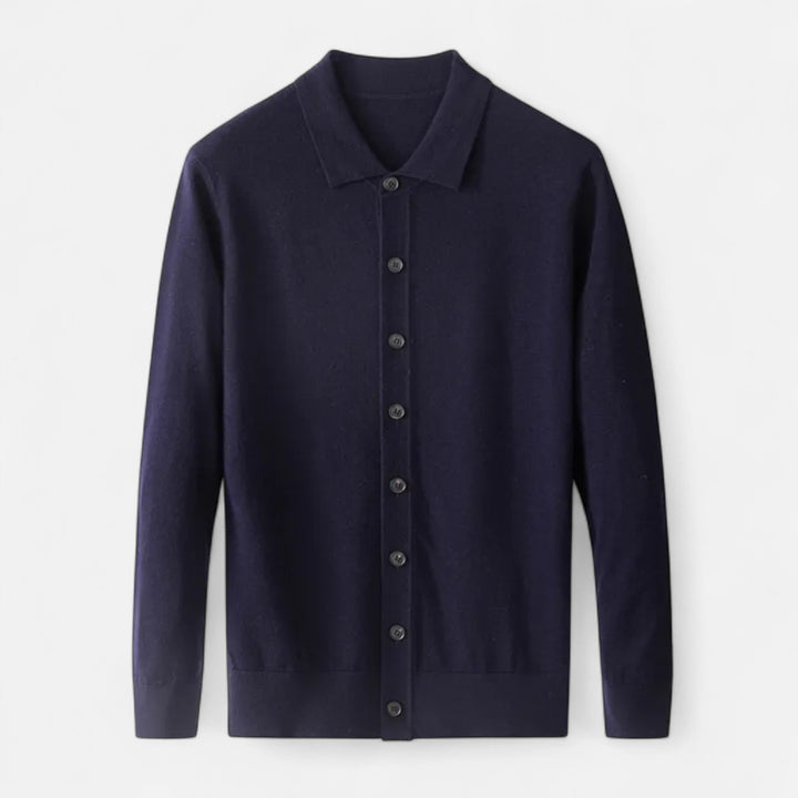 Cardigan Homme Laine Boutonné