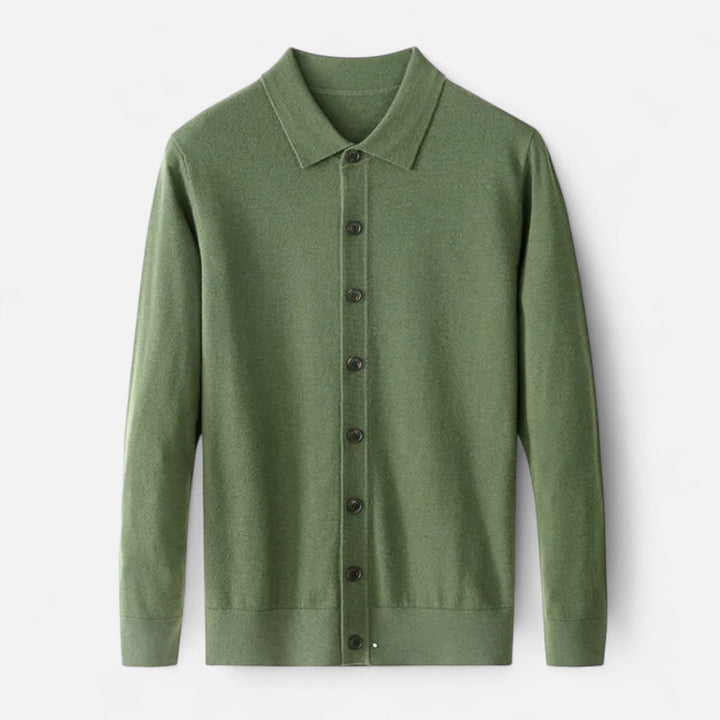 Cardigan Homme Laine Boutonné