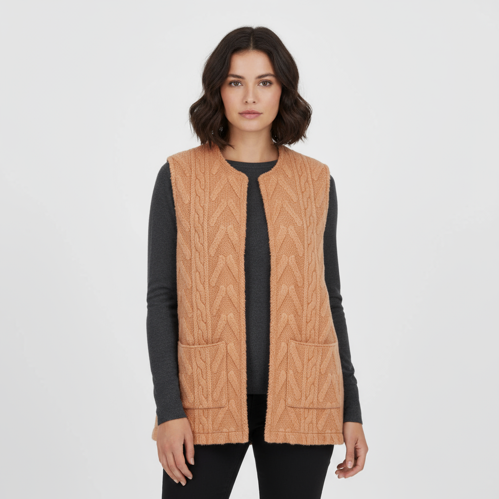 Gilet Femme Sans Manches | Doublé Polaire