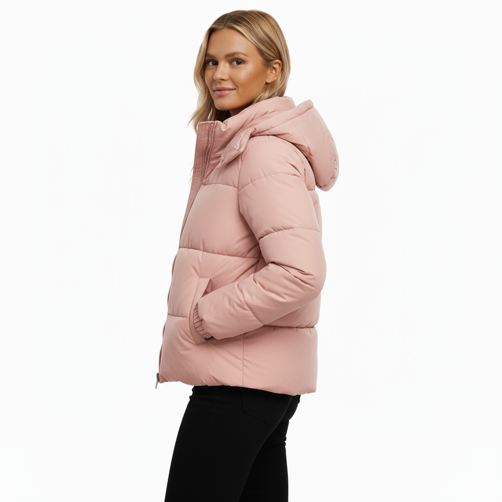 Manteau d’hiver femme à capuche