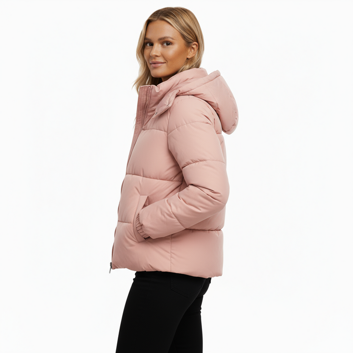 Manteau d’hiver femme à capuche