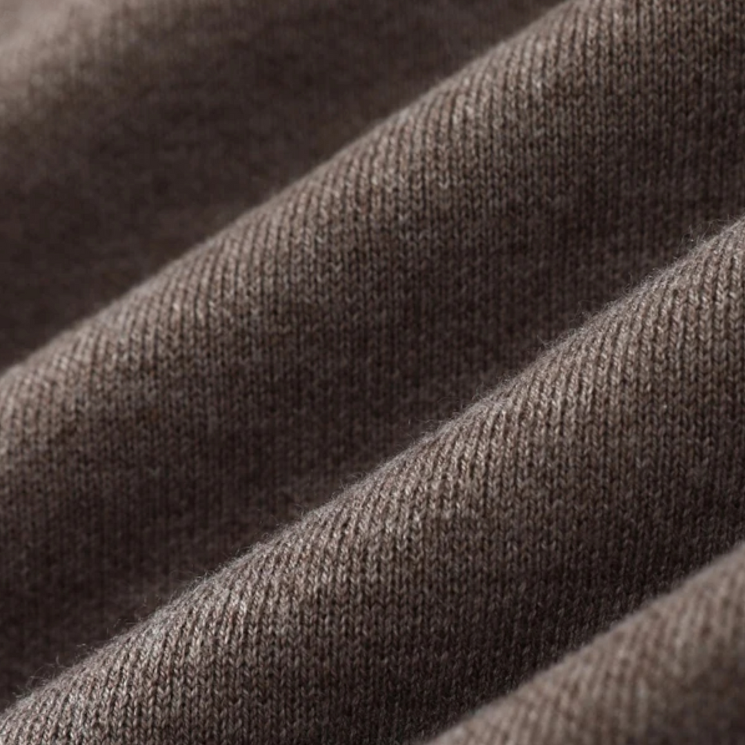 Pull Homme Demi-Zip Laine Mérinos