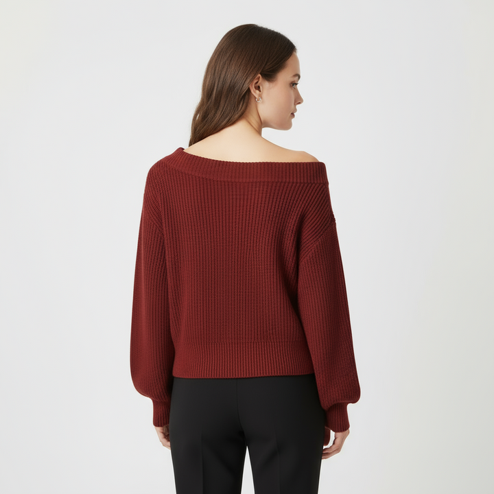 Pull Femme Épaules Dénudées