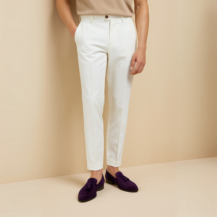 Mocassins Homme en Daim à Pampilles