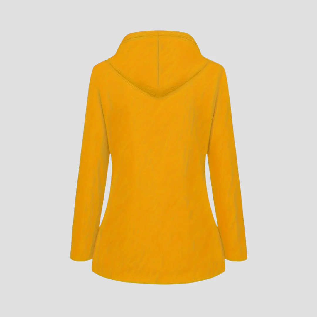 Veste Femme Coupe-Vent Doublée Polaire à Capuche