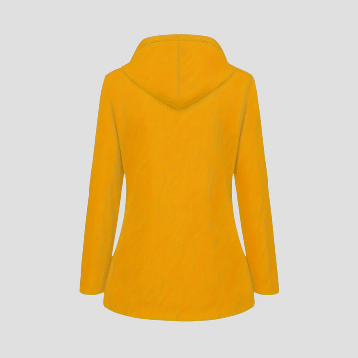 Veste Femme Coupe-Vent Doublée Polaire à Capuche