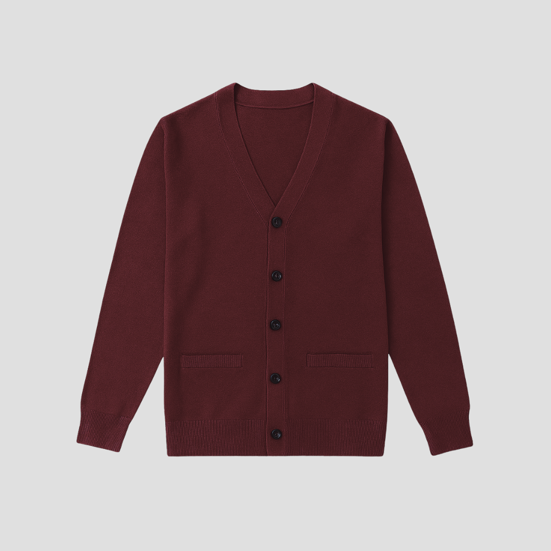 Cardigan Homme Col V Boutonné