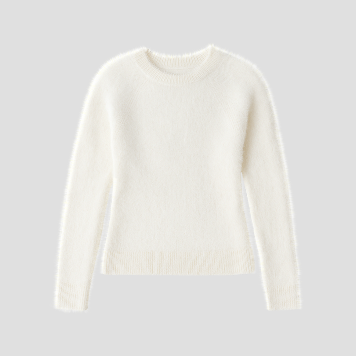 Pull Femme Col Rond Maille Douce