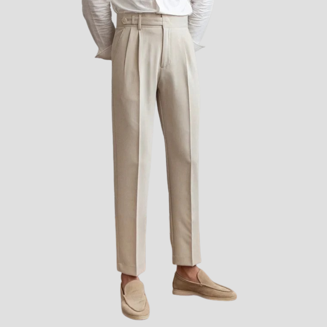 Pantalon Habillé Homme Coupe Ajustée