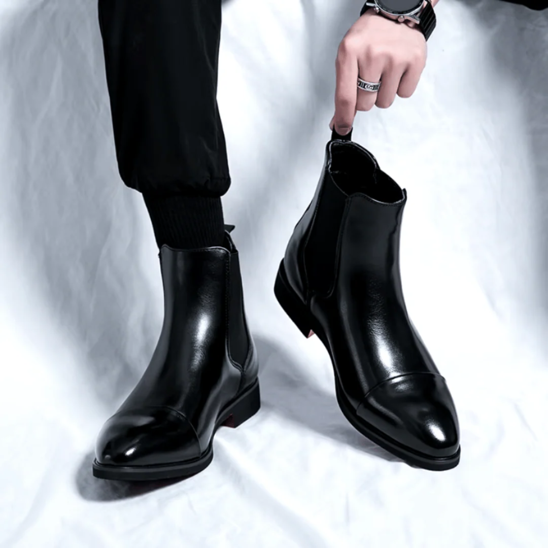 Bottines Chelsea Homme en Cuir