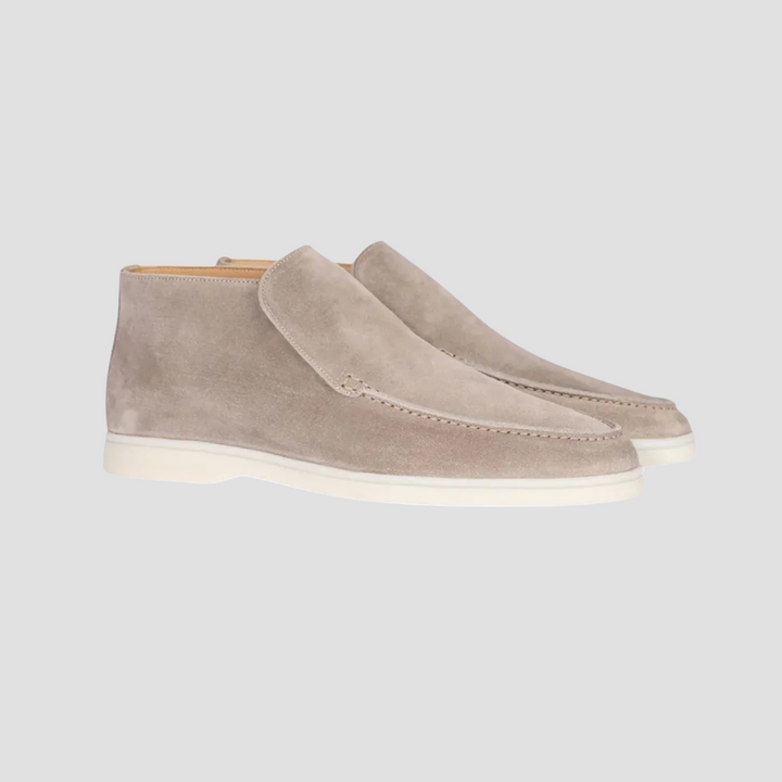 Mocassins Montantes Homme en Daim