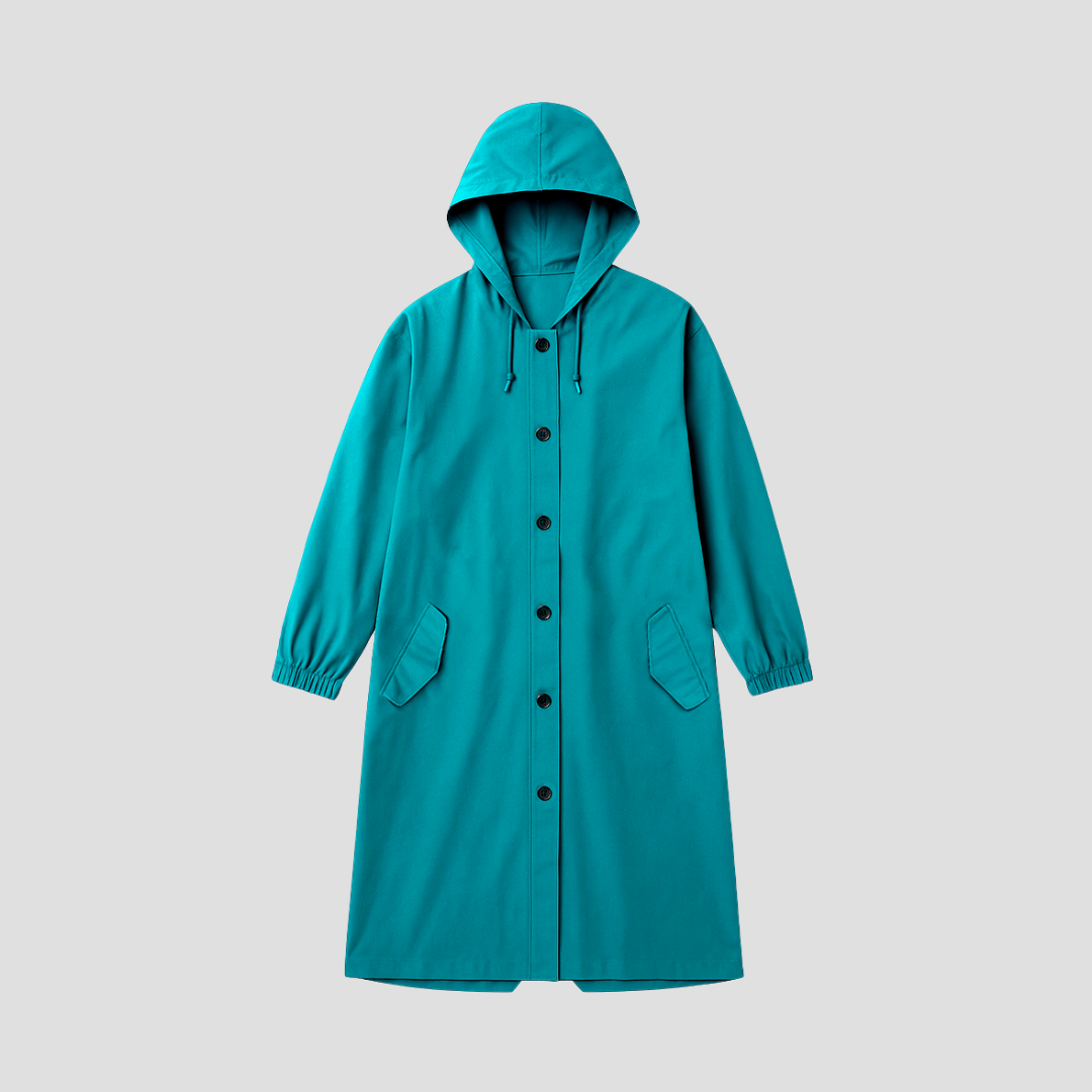 Imperméable Femme Léger à Capuche