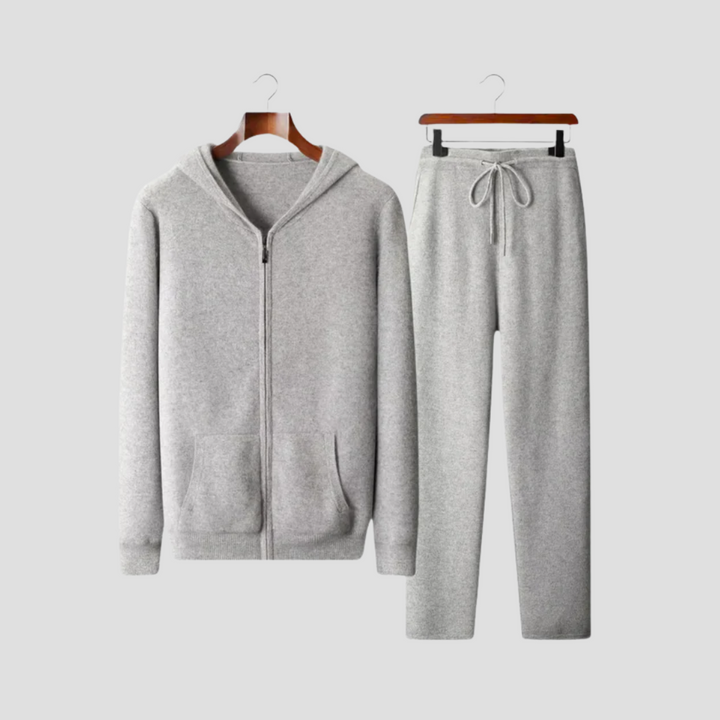 Ensemble Homme Laine Mérinos Zippé