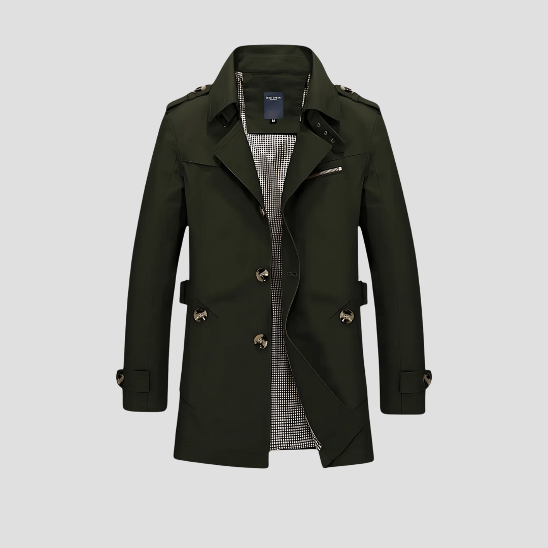 Trench Homme Léger Ceinturé