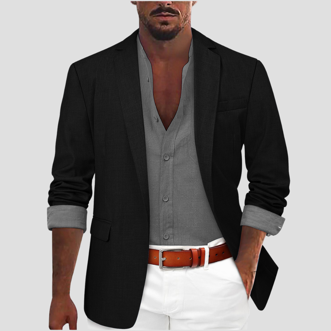 Blazer Homme Coupe Slim Léger