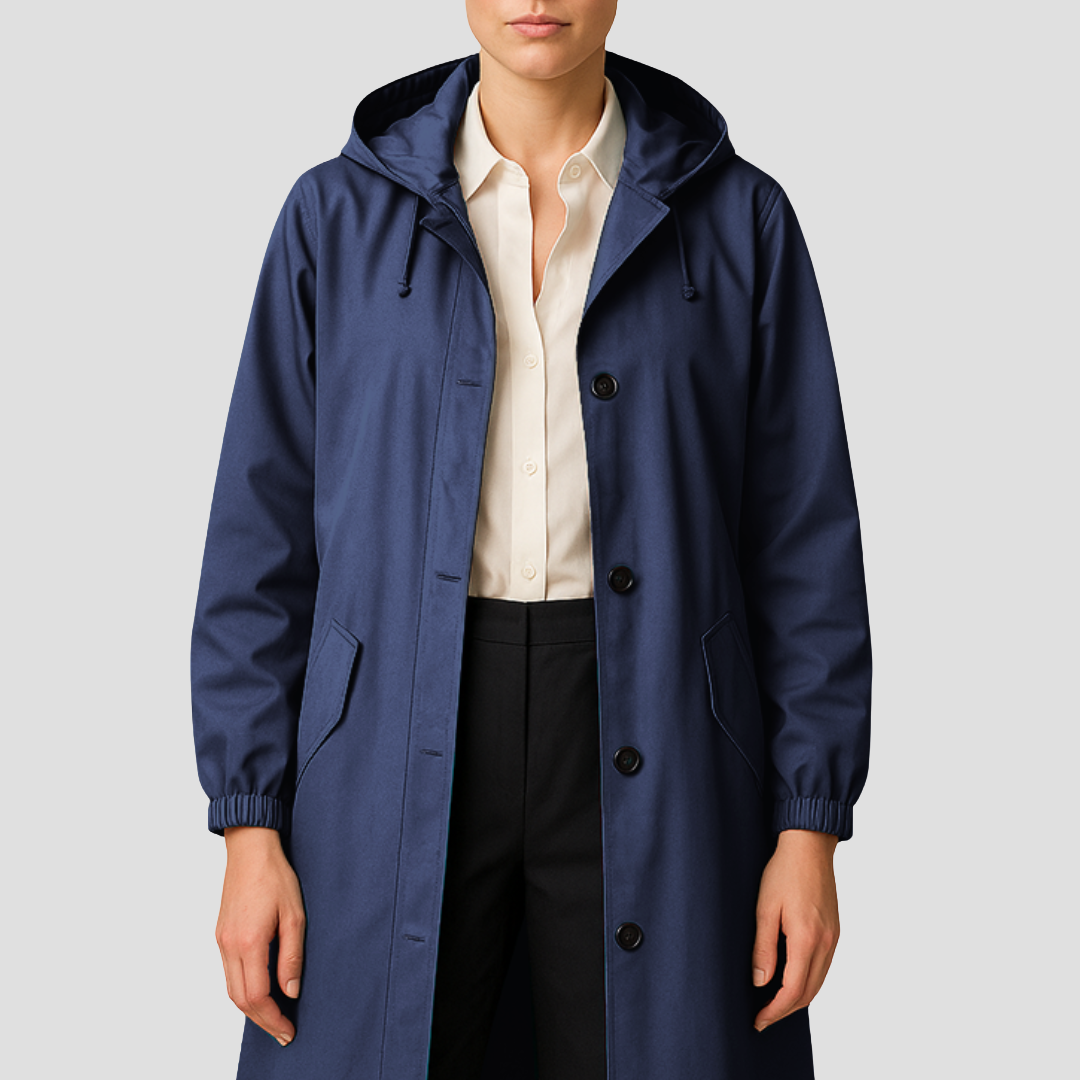 Imperméable Femme Léger à Capuche