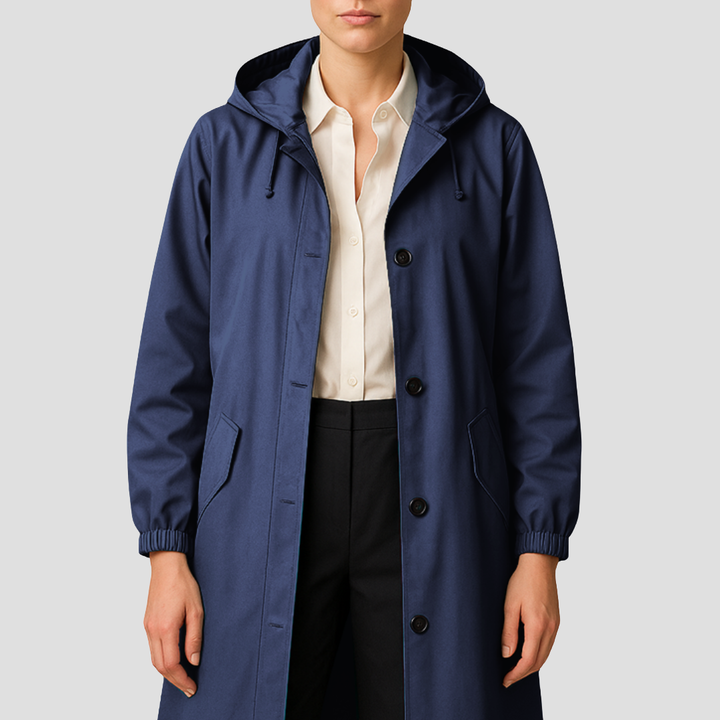 Imperméable Femme Léger à Capuche