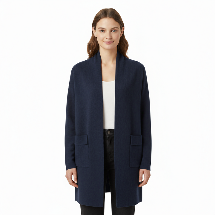 Cardigan Femme Long en Maille