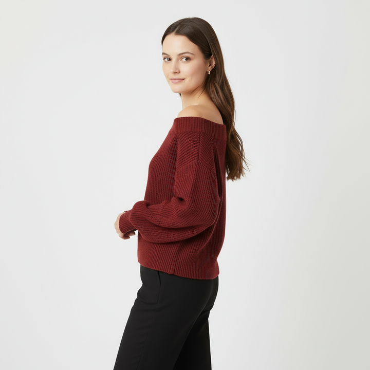Pull Femme Épaules Dénudées