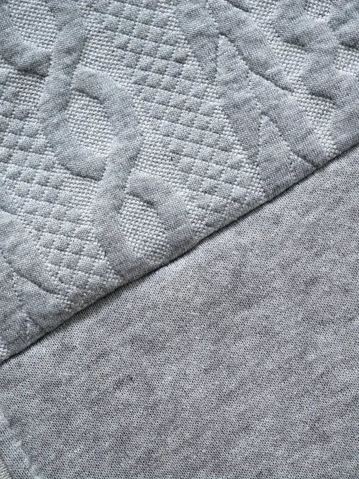 Cardigan Femme à Capuche Zippé | Maille Texturée