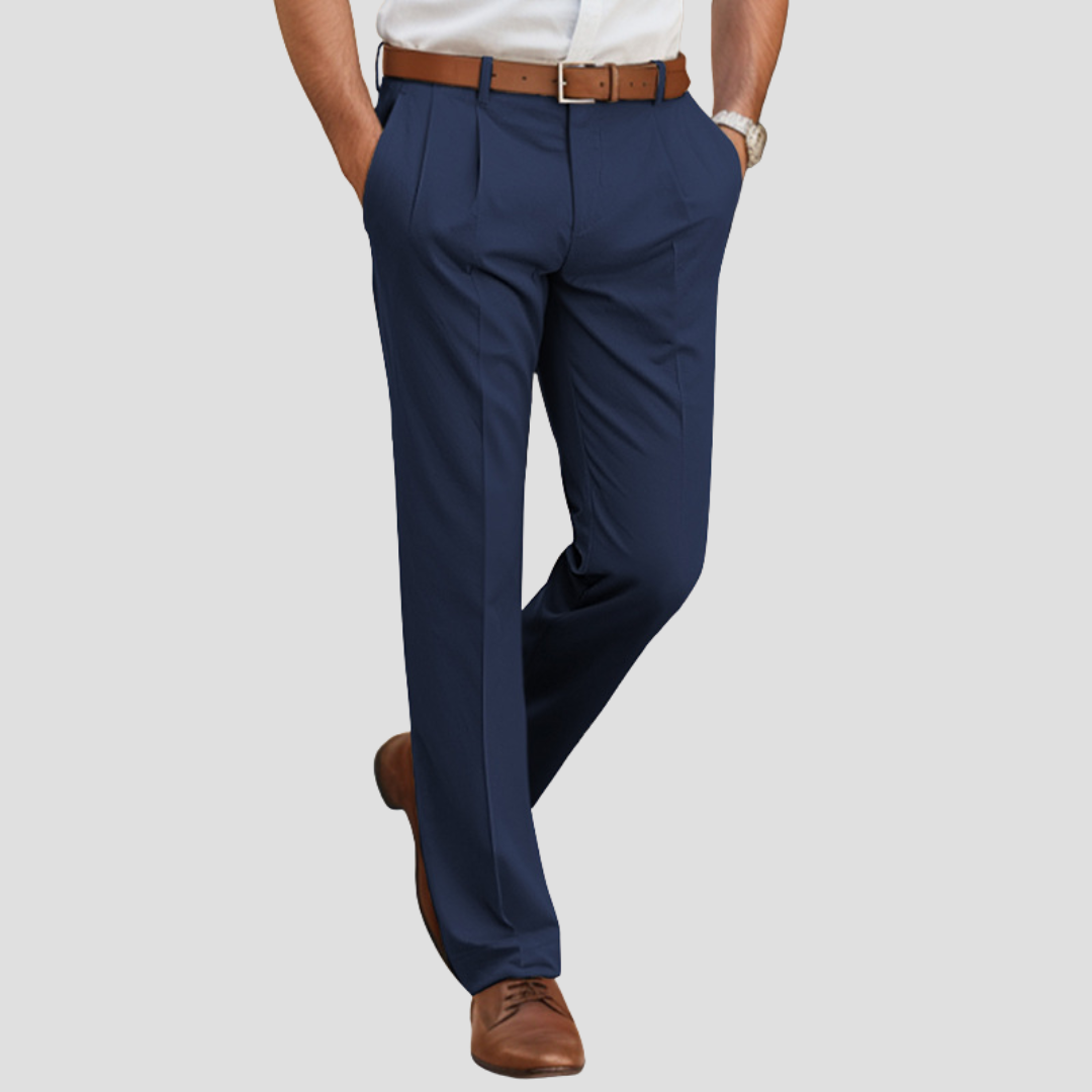 Pantalon Chino Homme Coupe Ajustée