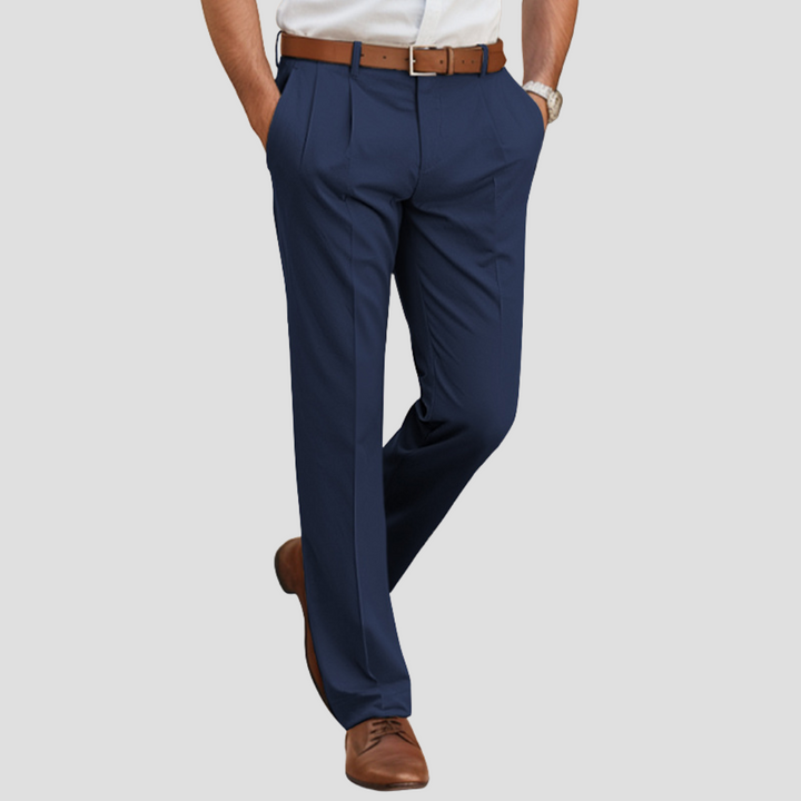 Pantalon Chino Homme Coupe Ajustée