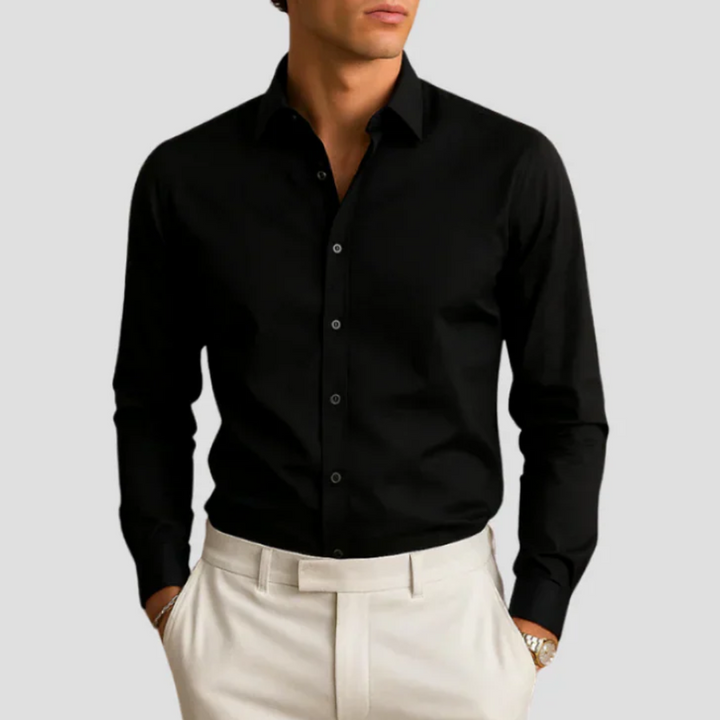 Chemise Homme Slim Boutons Contrastés