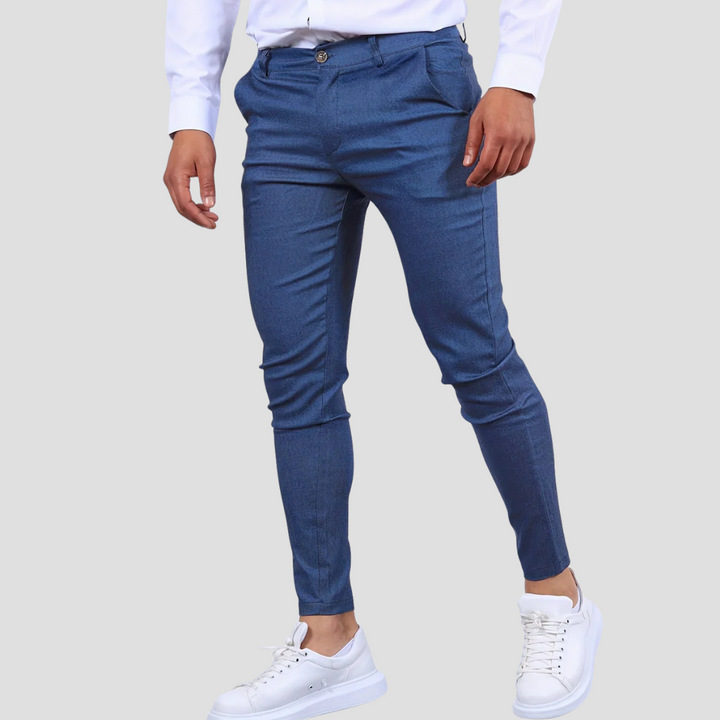 Pantalon Homme Slim Coton