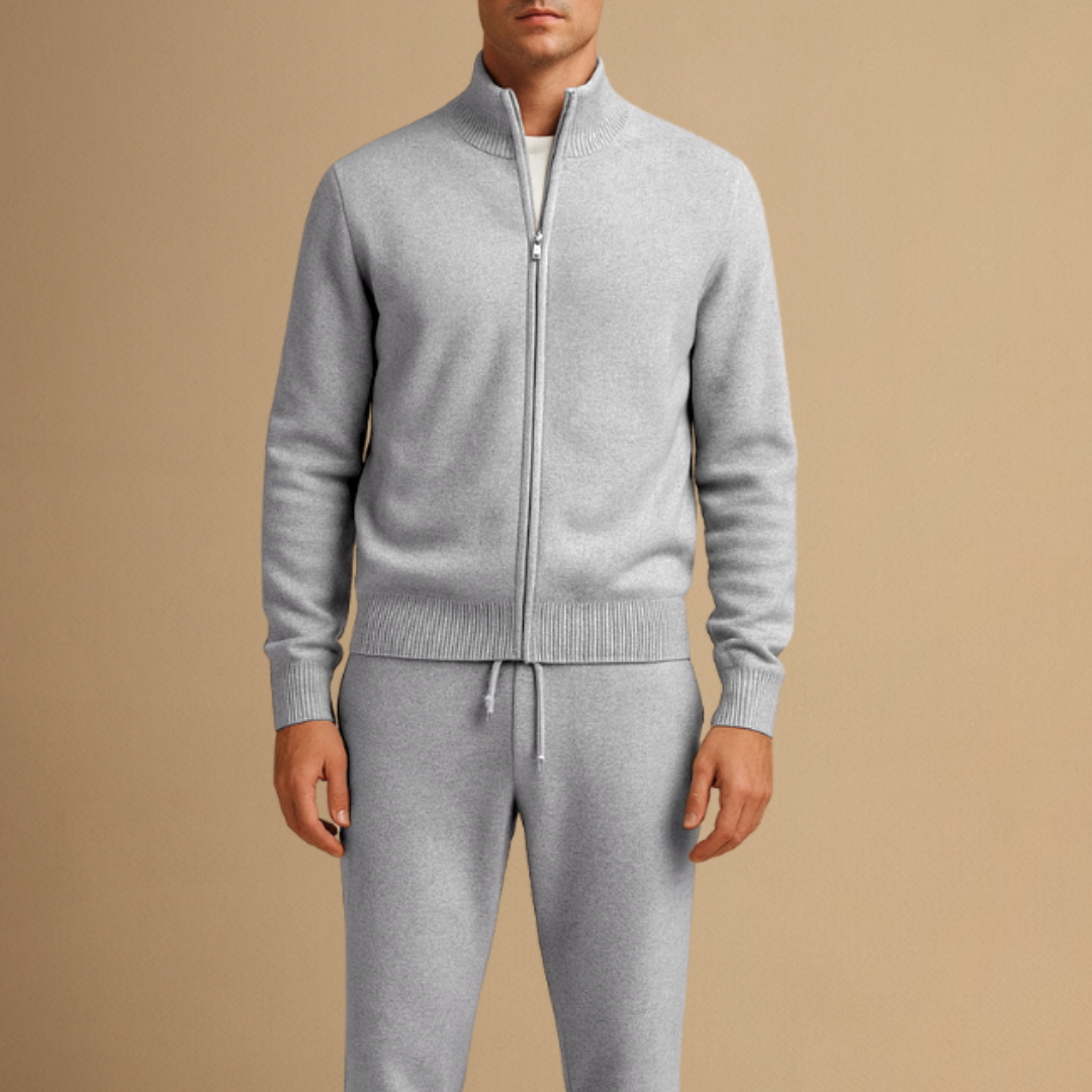 Survêtement Homme Zippé Laine Mérinos
