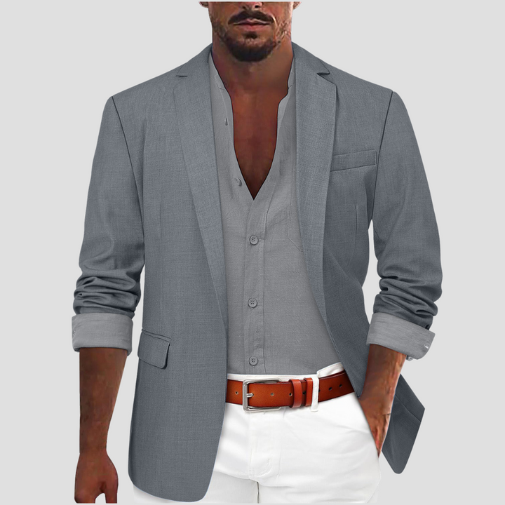 Blazer Homme Coupe Slim Léger
