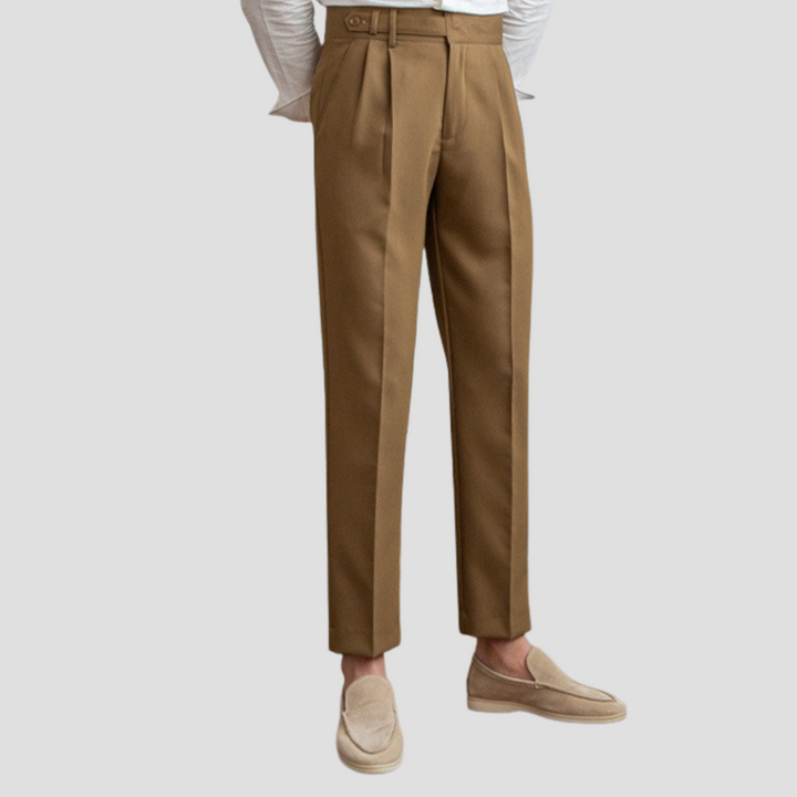 Pantalon Habillé Homme Coupe Ajustée
