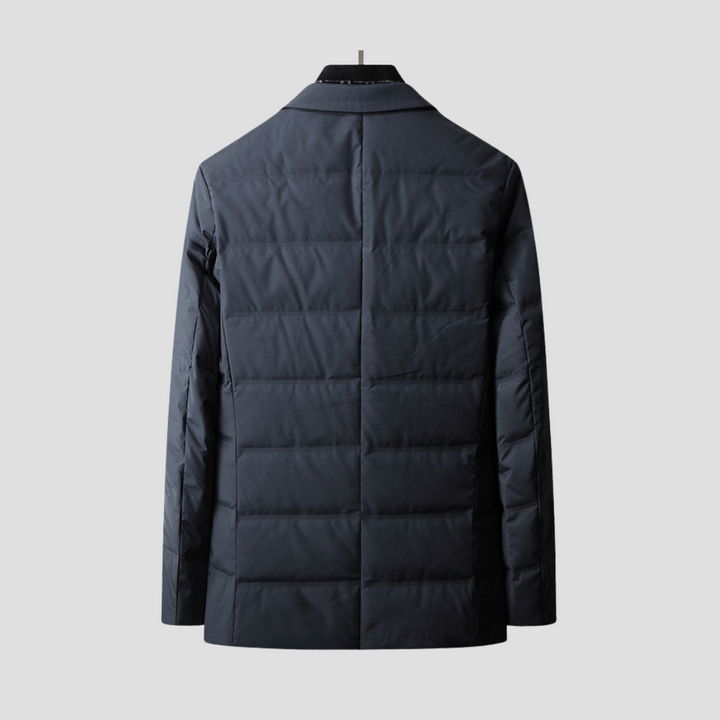 Doudoune Homme Matelassée Boutonnée