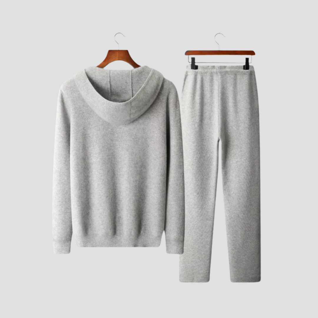 Ensemble Homme Laine Mérinos Zippé