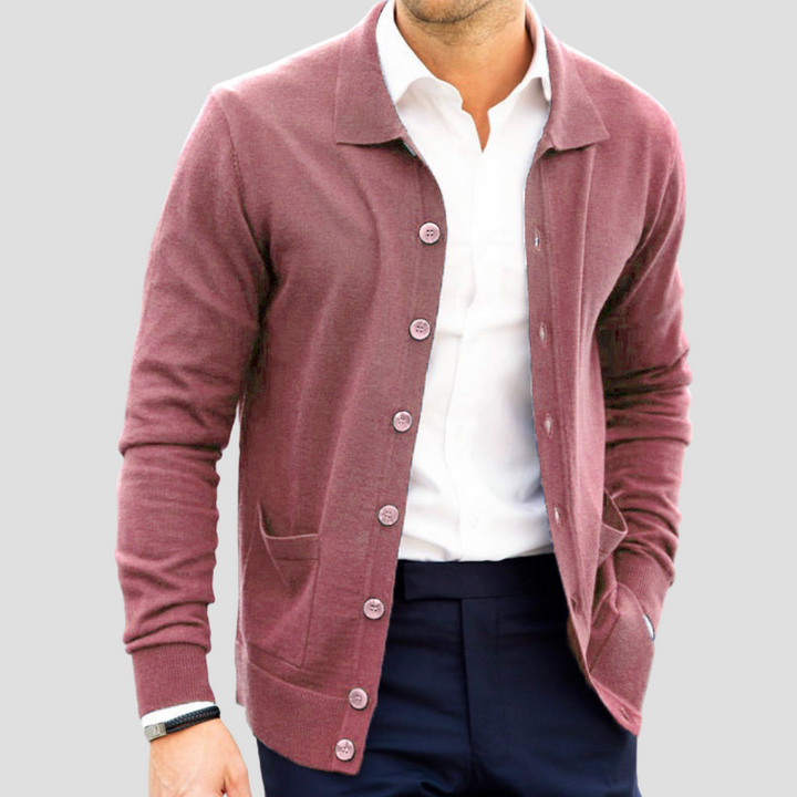 Cardigan Homme Cachemire Boutonné