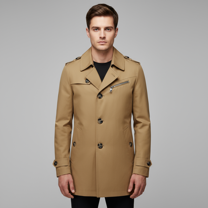 Trench Homme Léger Ceinturé