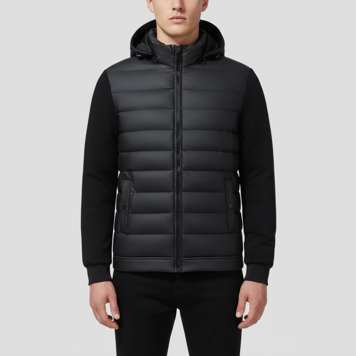 Veste Homme Matelassée à Capuche