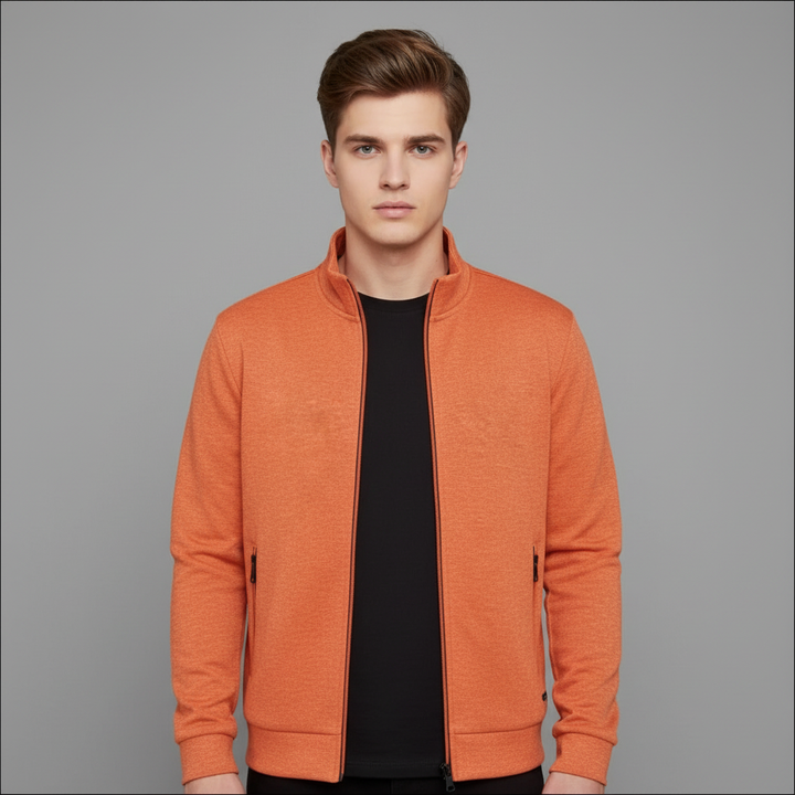 Cardigan Zippé Homme Maille