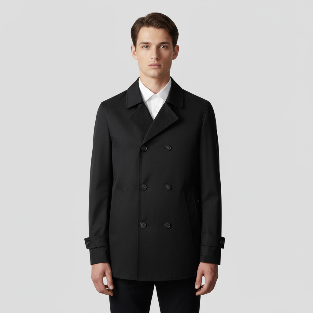 Blazer Homme Croisé Double Boutonnage