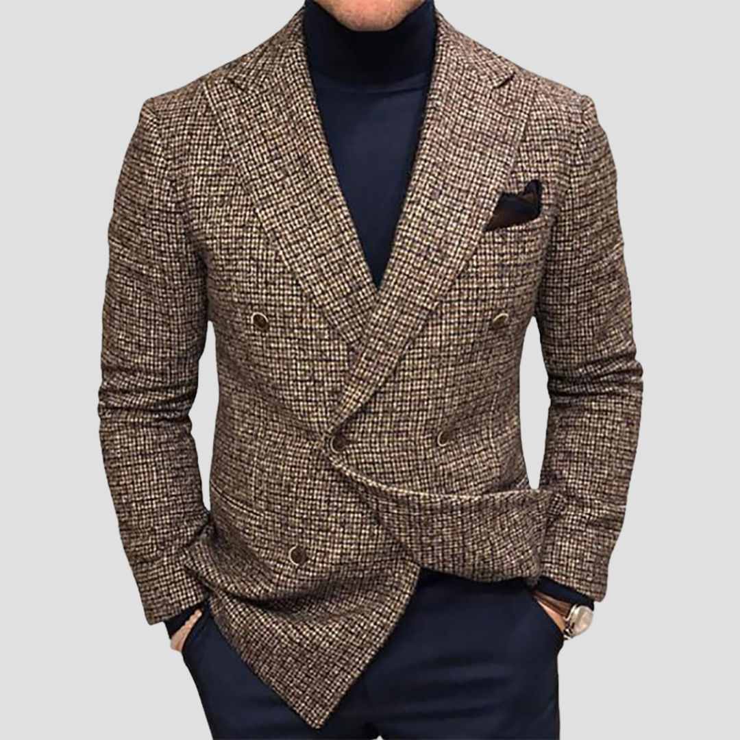 Blazer Homme Double Boutonnage Slim