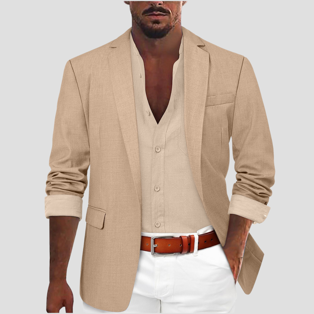 Blazer Homme Coupe Slim Léger