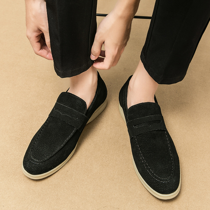 Mocassins Homme en Cuir Véritable