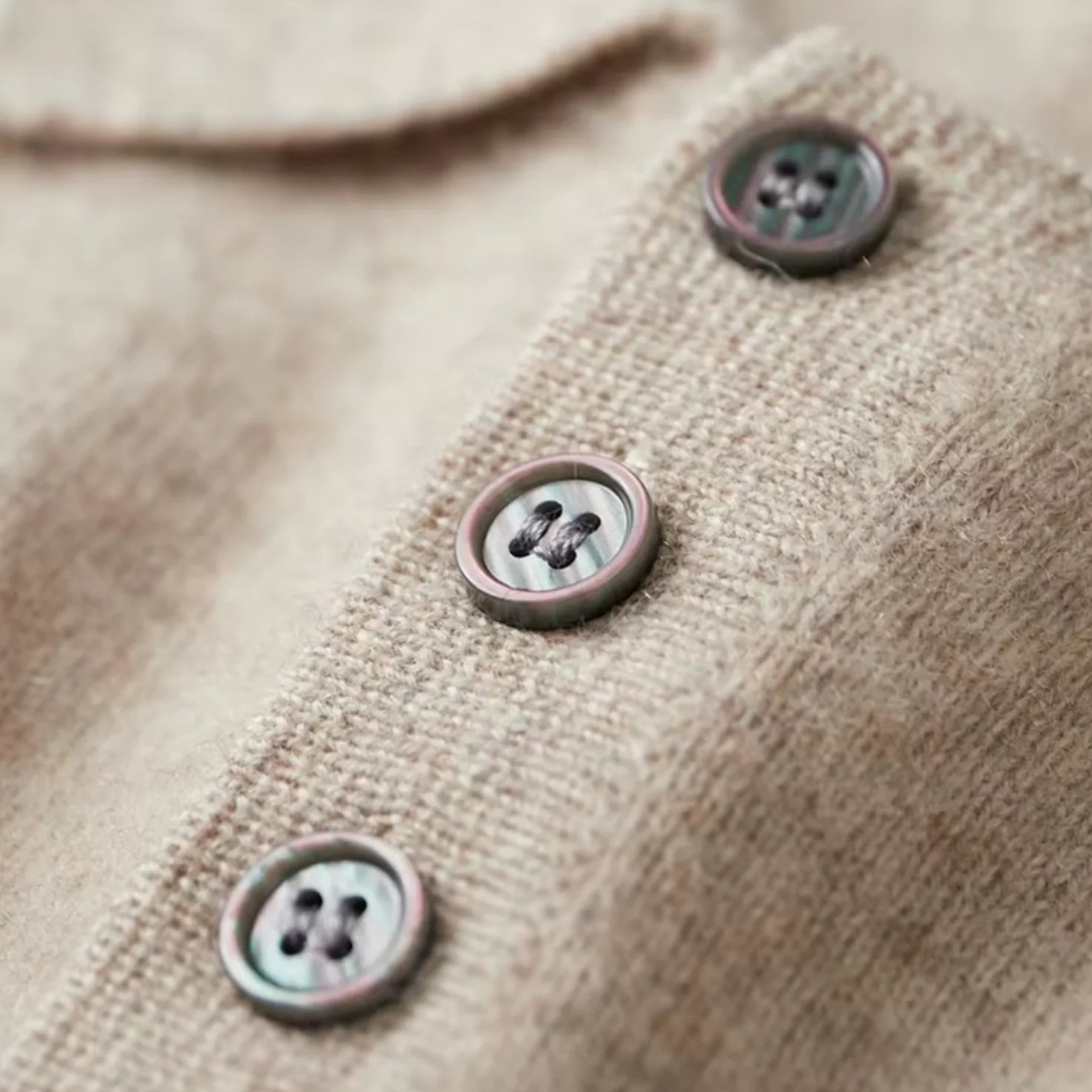 Pull Homme Cachemire Col Boutonné