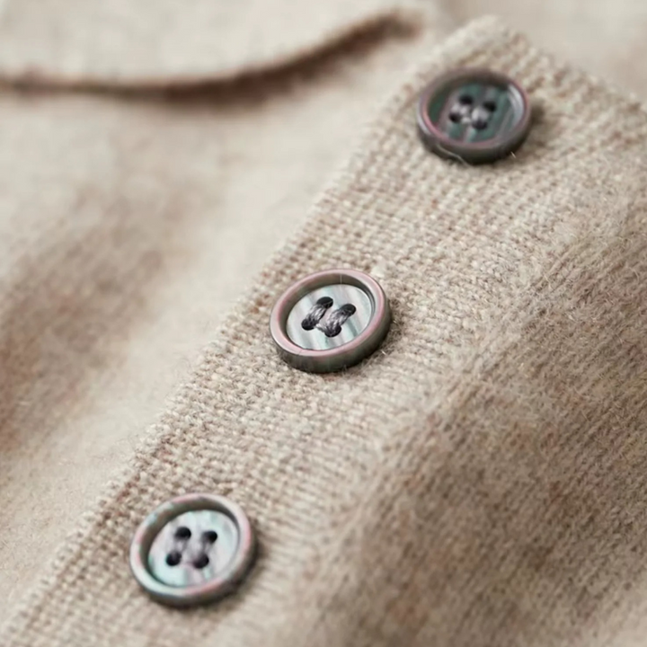 Pull Homme Cachemire Col Boutonné