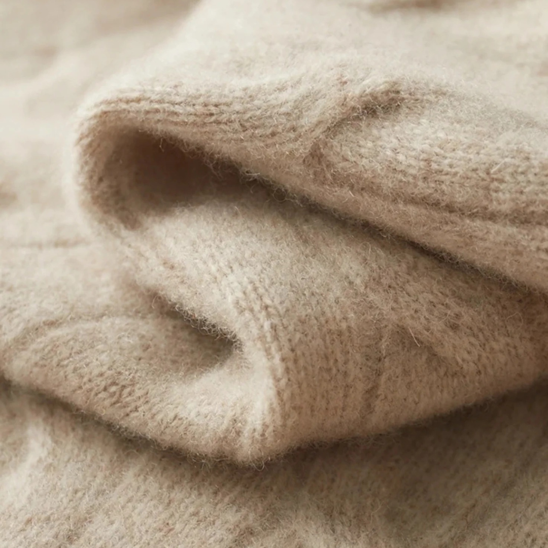 Pull Homme Demi-Zip Torsadé