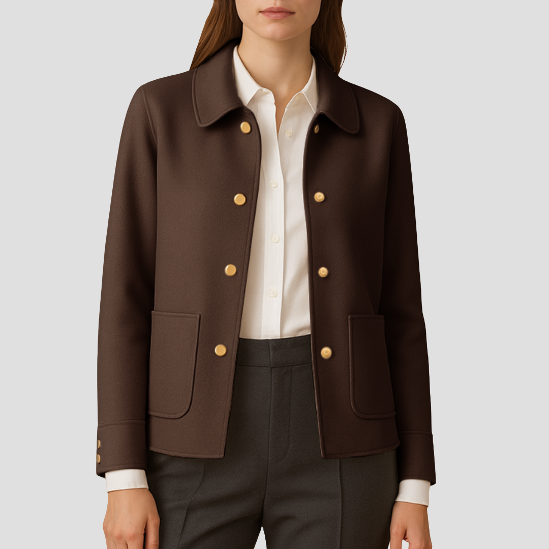 Veste Femme Courte Boutonnée