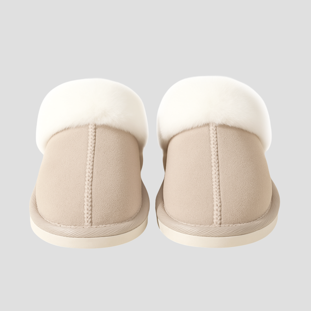 Chaussons femme hiver fourrés