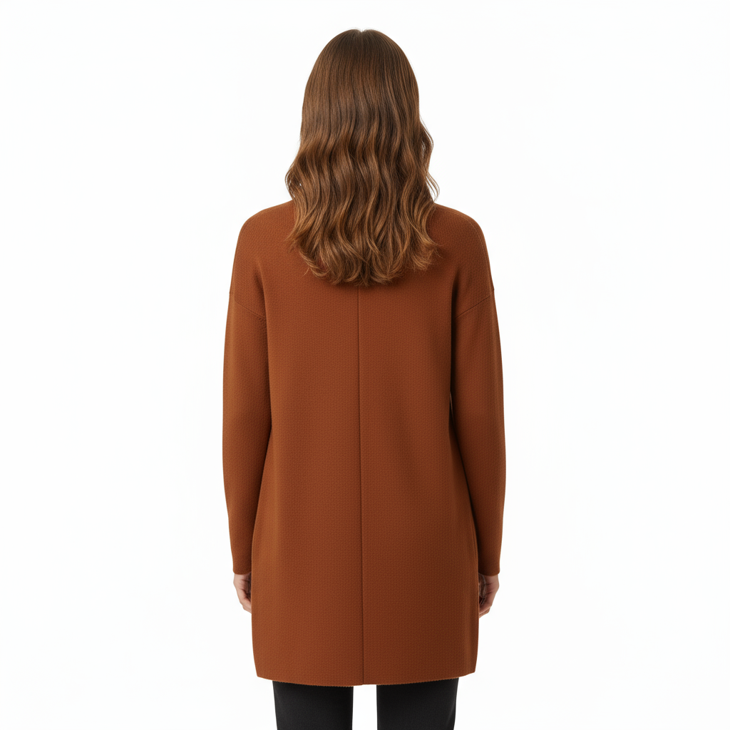 Cardigan Femme Long en Maille