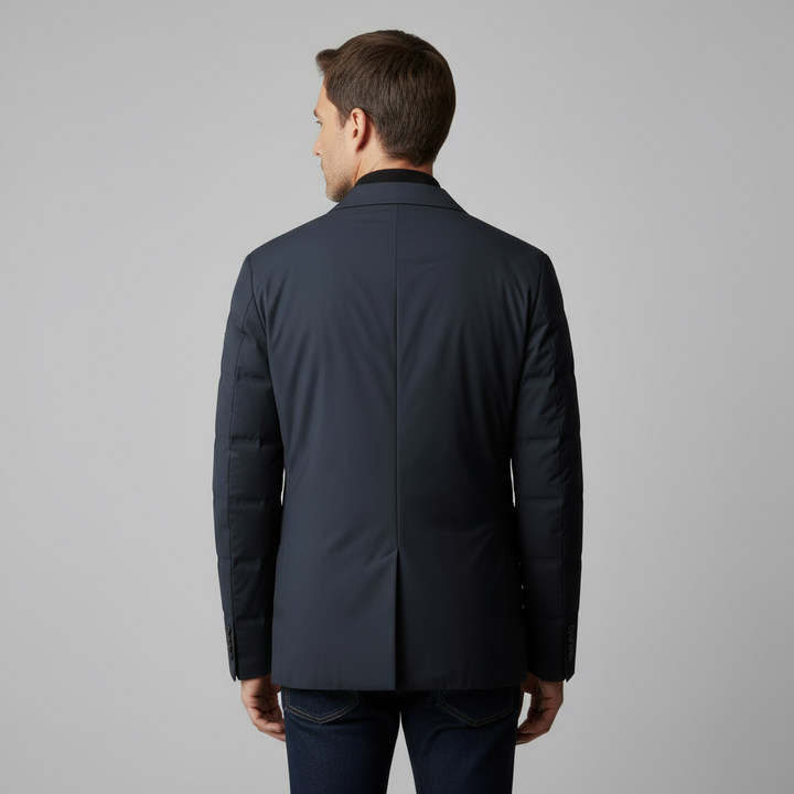 Doudoune Homme Matelassée Boutonnée