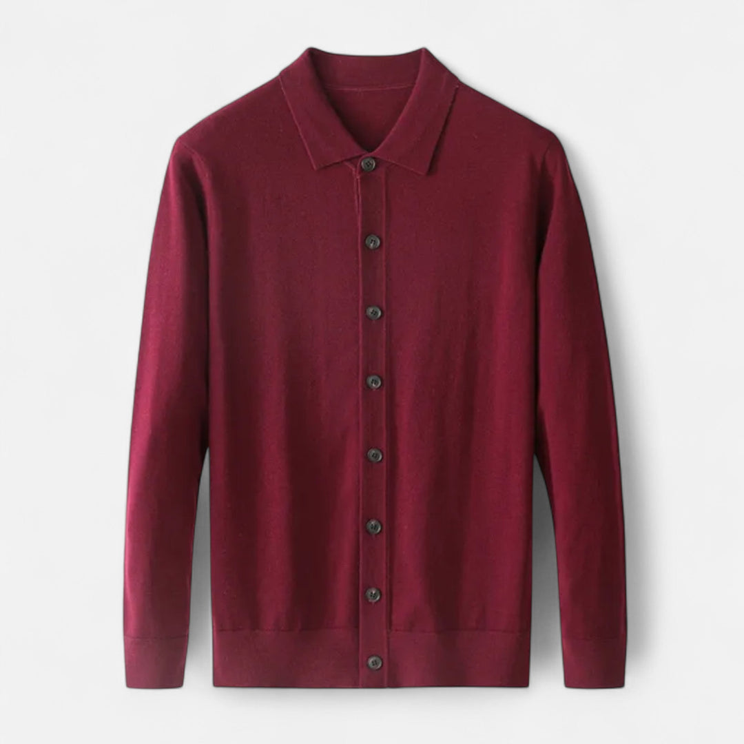 Cardigan Homme Laine Boutonné